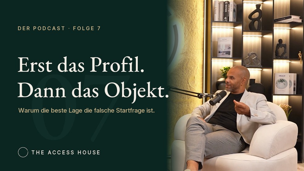 Folge 7: Erst das Profil, dann das Objekt.