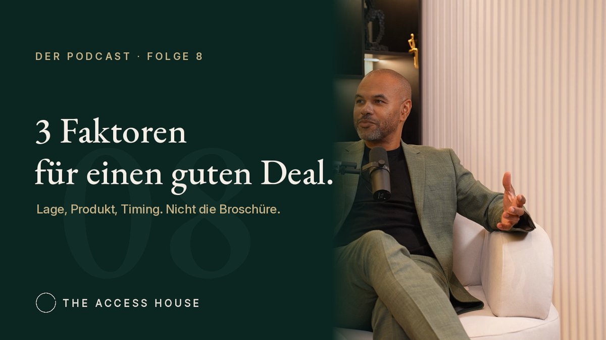 Folge 8: 3 Faktoren f&uuml;r einen guten Dubai-Deal