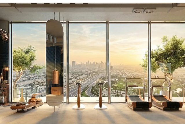 Zwei Zimmer, 37. Etage, Dubailand