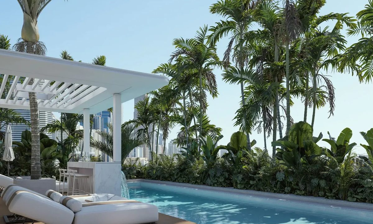 Rooftop-Pool von Elemental 78 in Jumeirah Garden City