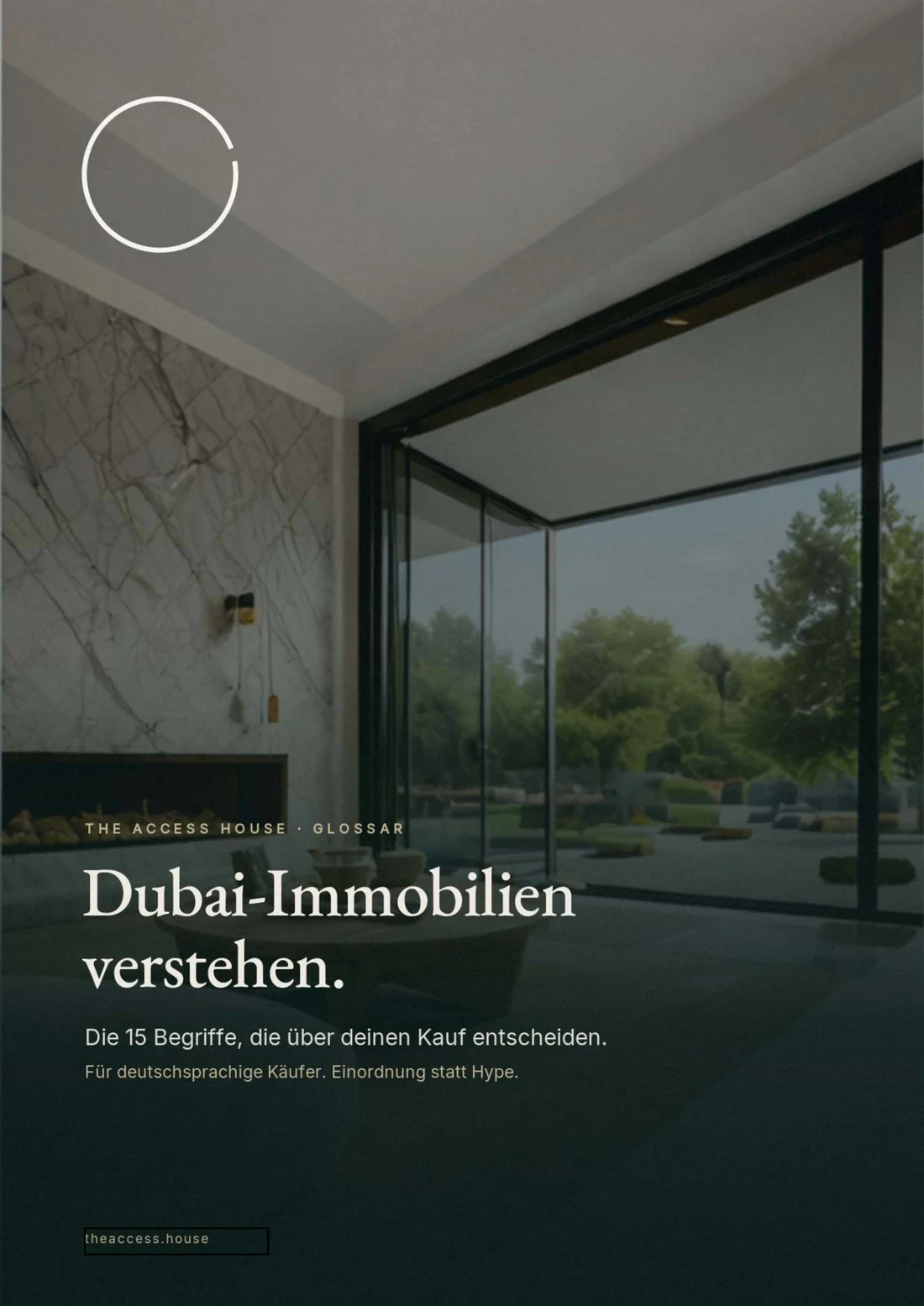 Dubai-Immobilien-Glossar von The Access House