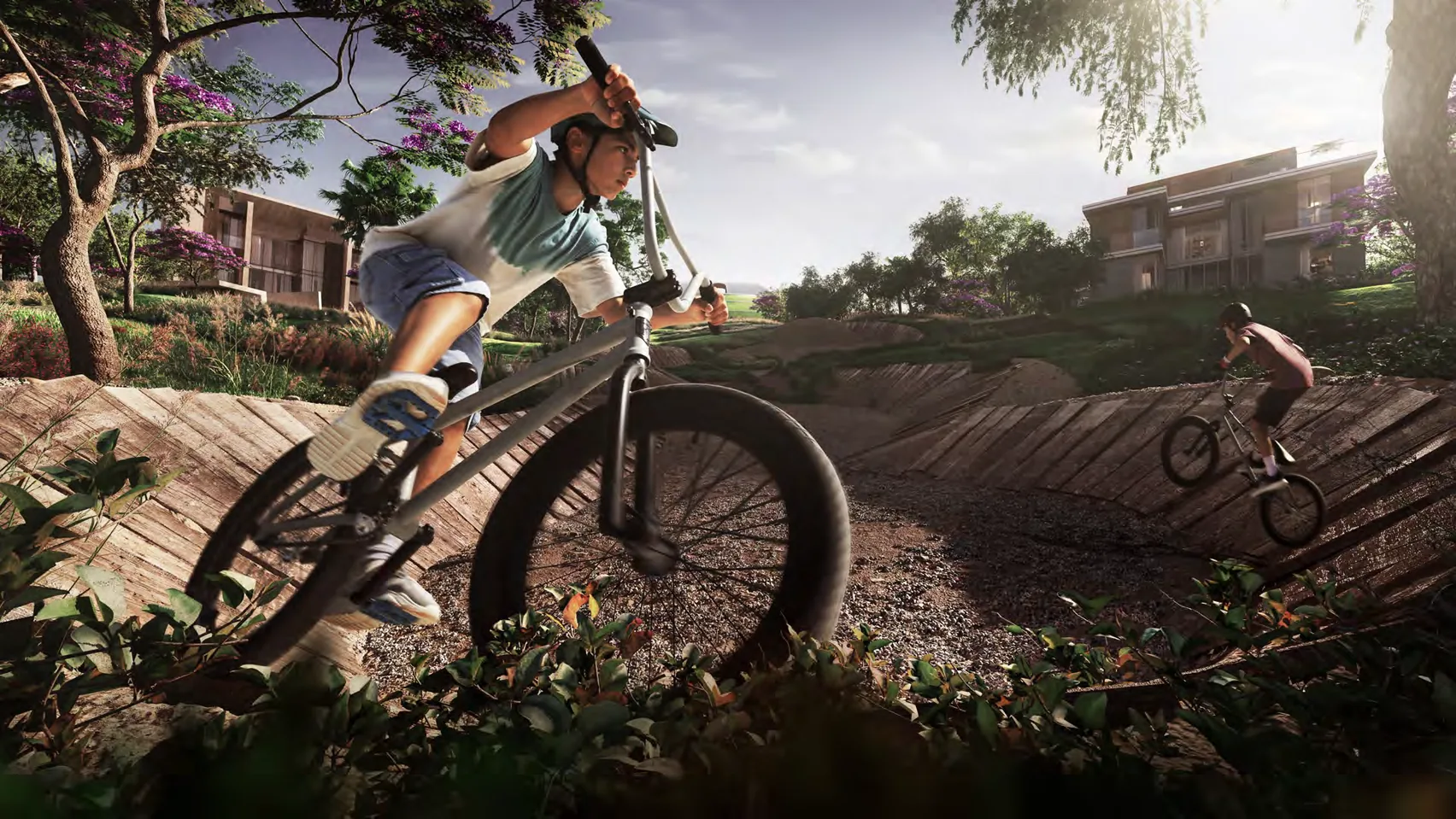 Athlon, mountain-bike loop