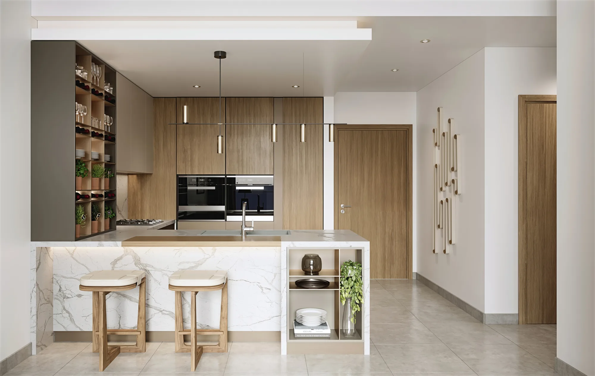 Belgravia Gardens, kitchen