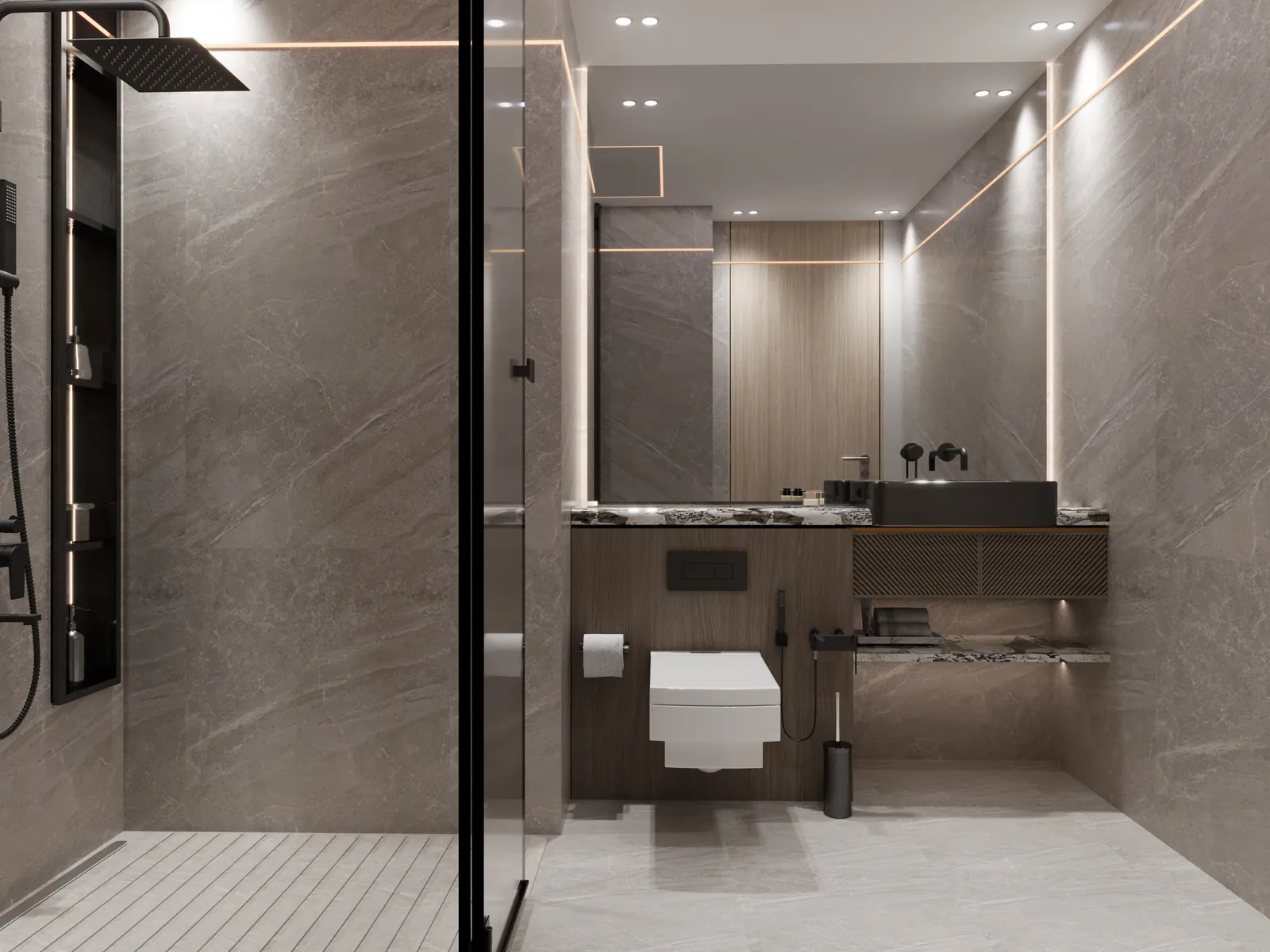 Binghatti Royale, bathroom