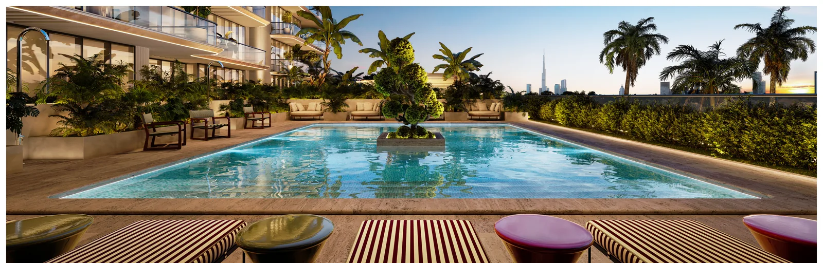 Le Château Piétrus, resort pool on the podium