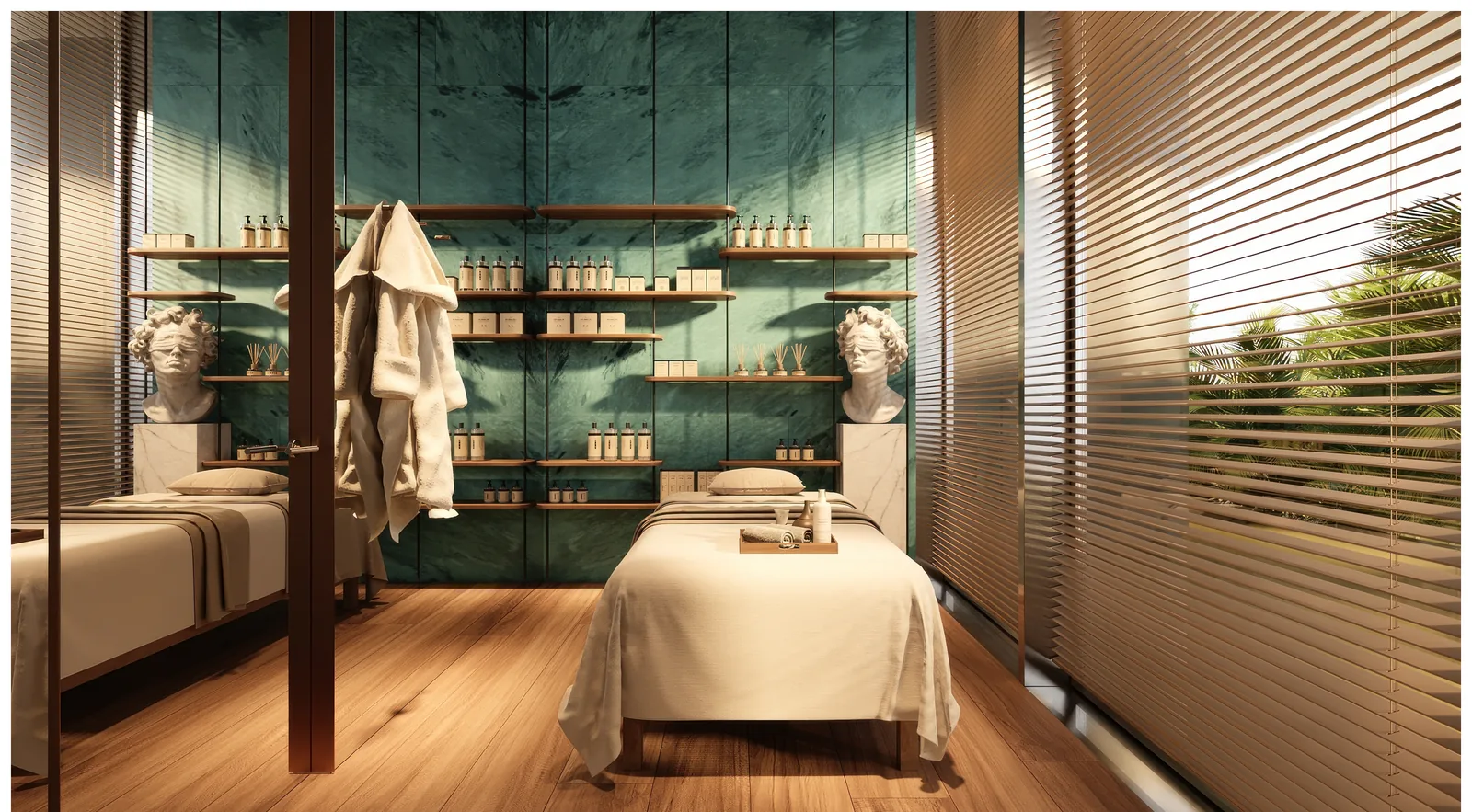 Le Château Piétrus, spa and treatment room