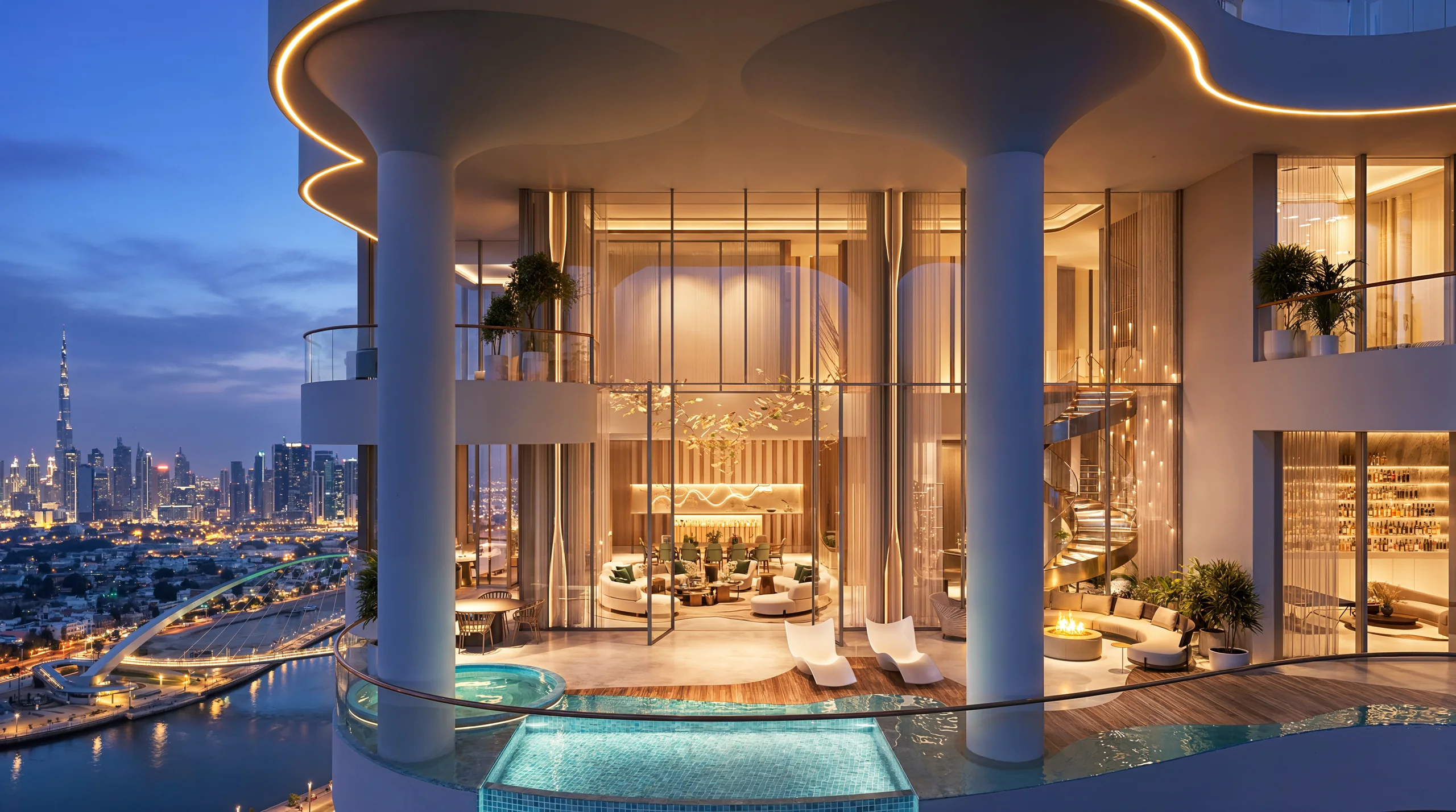 Couture by Cavalli, private Terrasse mit Infinity-Pool