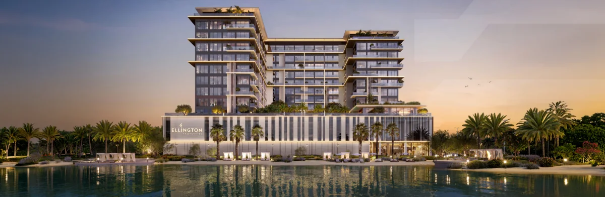 Everly Place, architecture on the lagoon