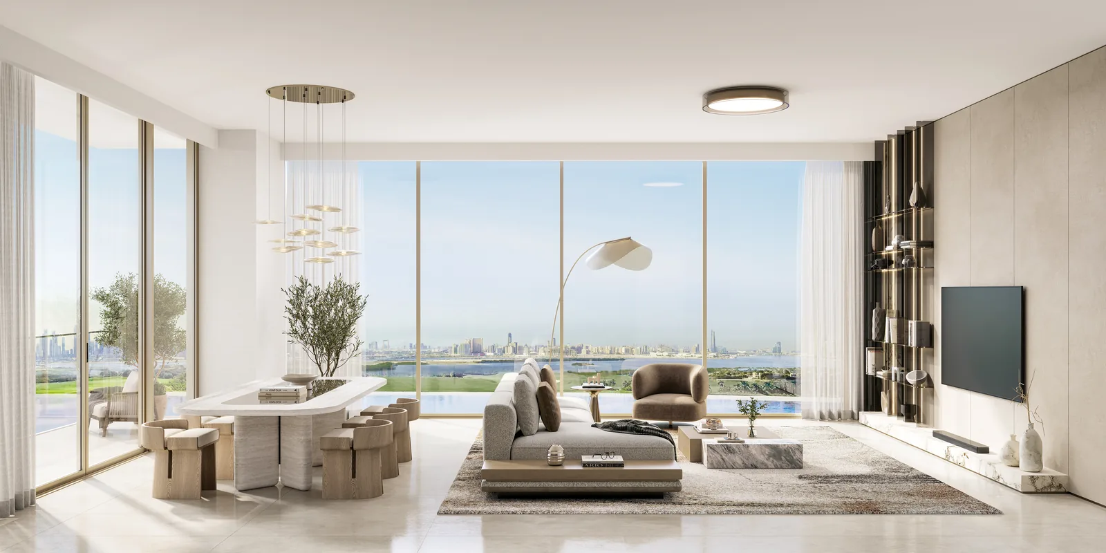 Everly Place, living area