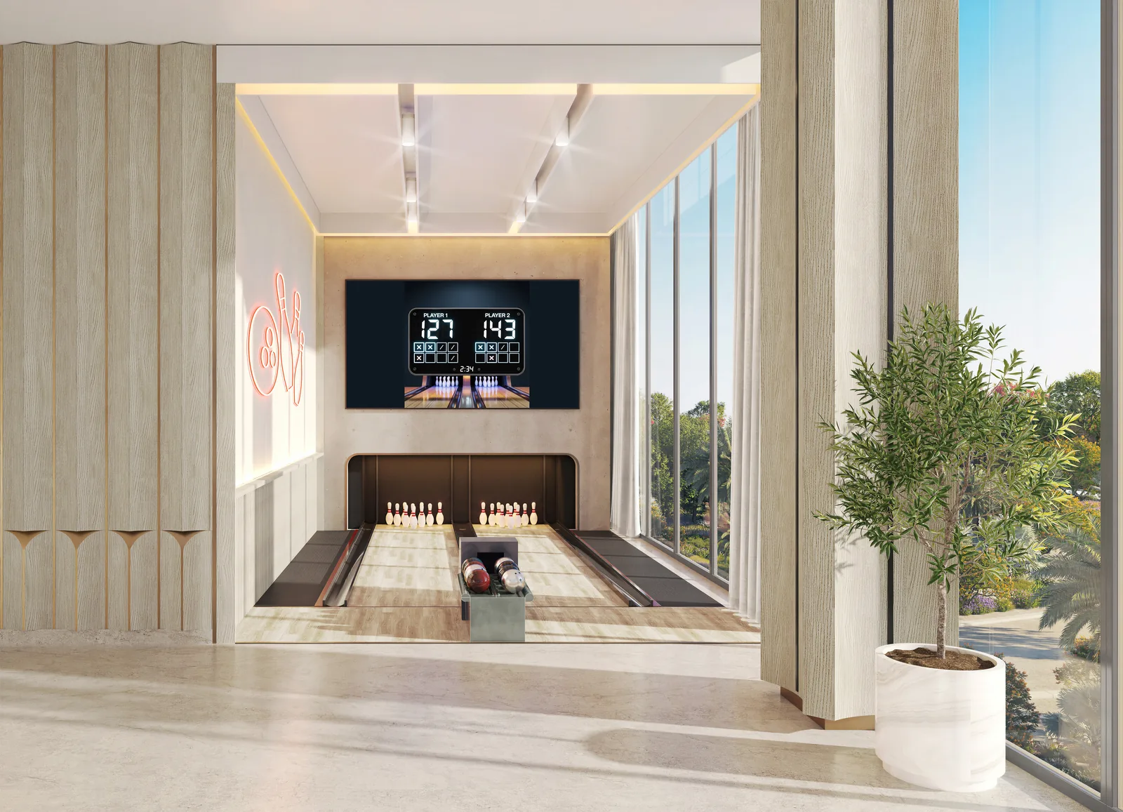 Everly Place, club lounge