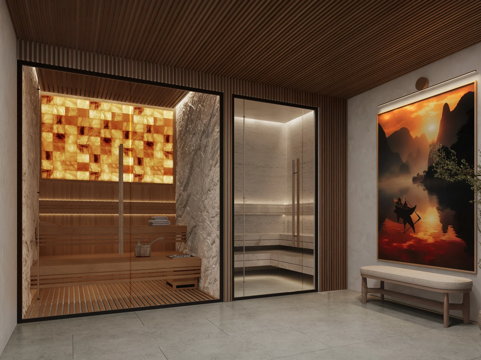 Hado, wellness and spa area
