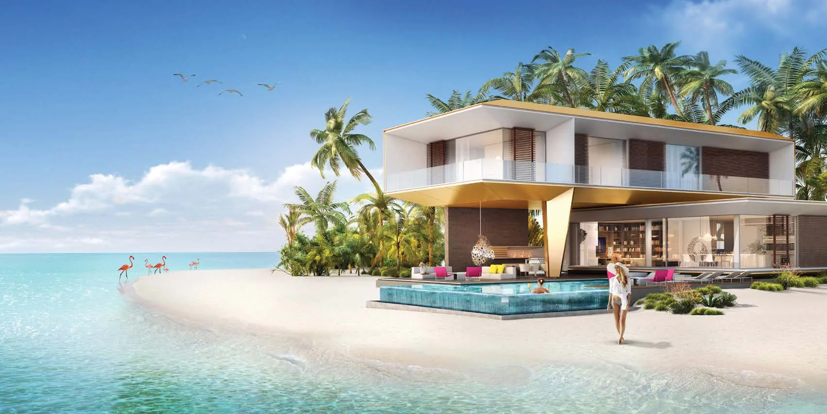The Heart of Europe, beachfront villa on Germany Island