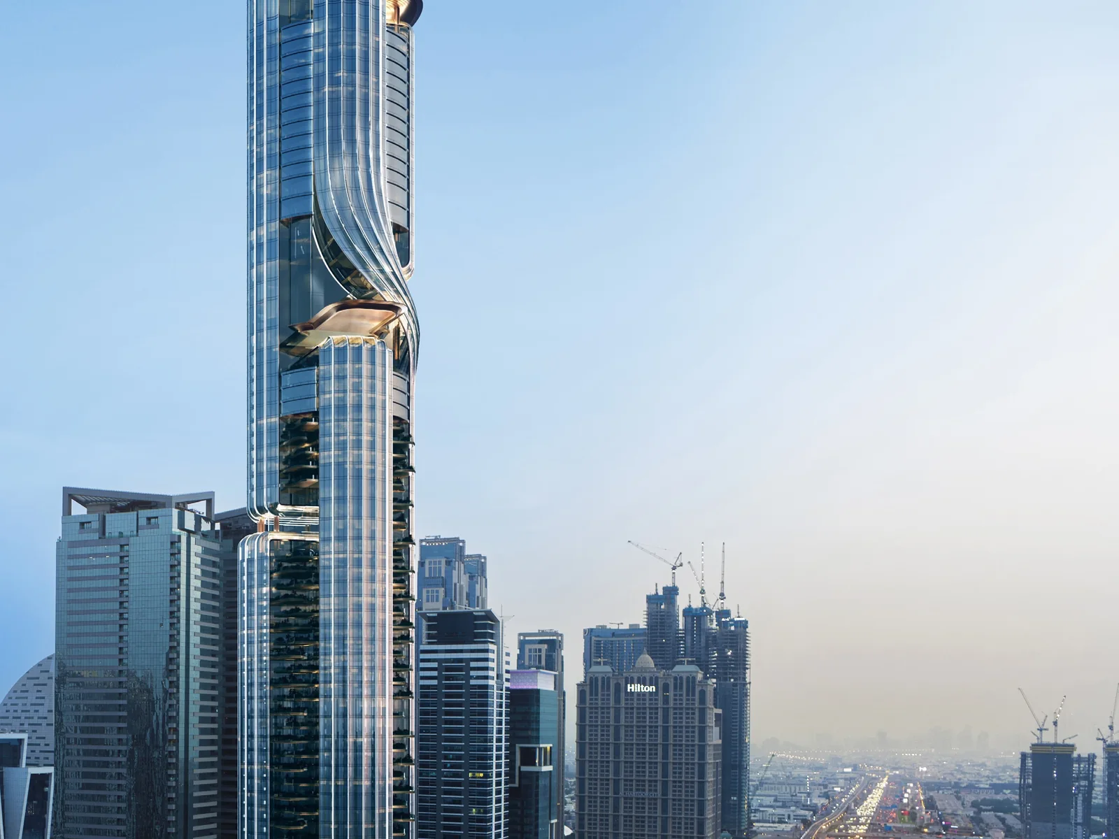 LUMENA ALTA, the tower on Sheikh Zayed Road