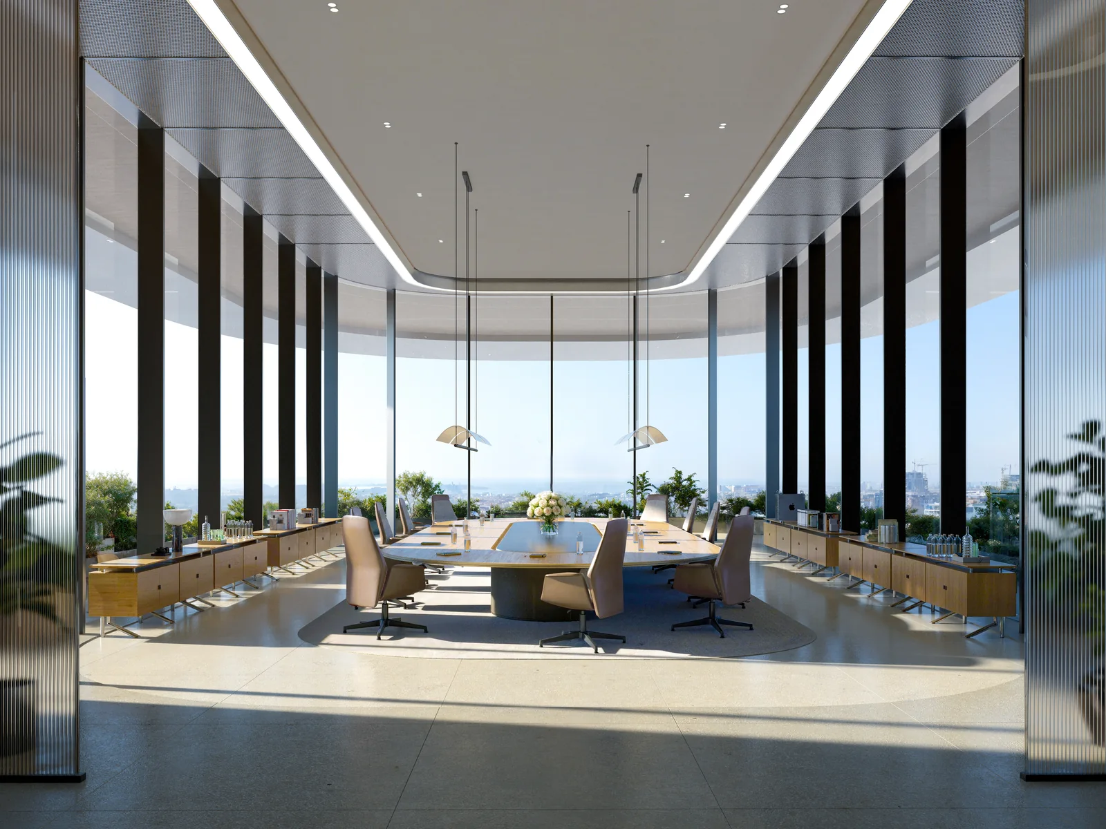 LUMENA, office floor with panoramic glazing