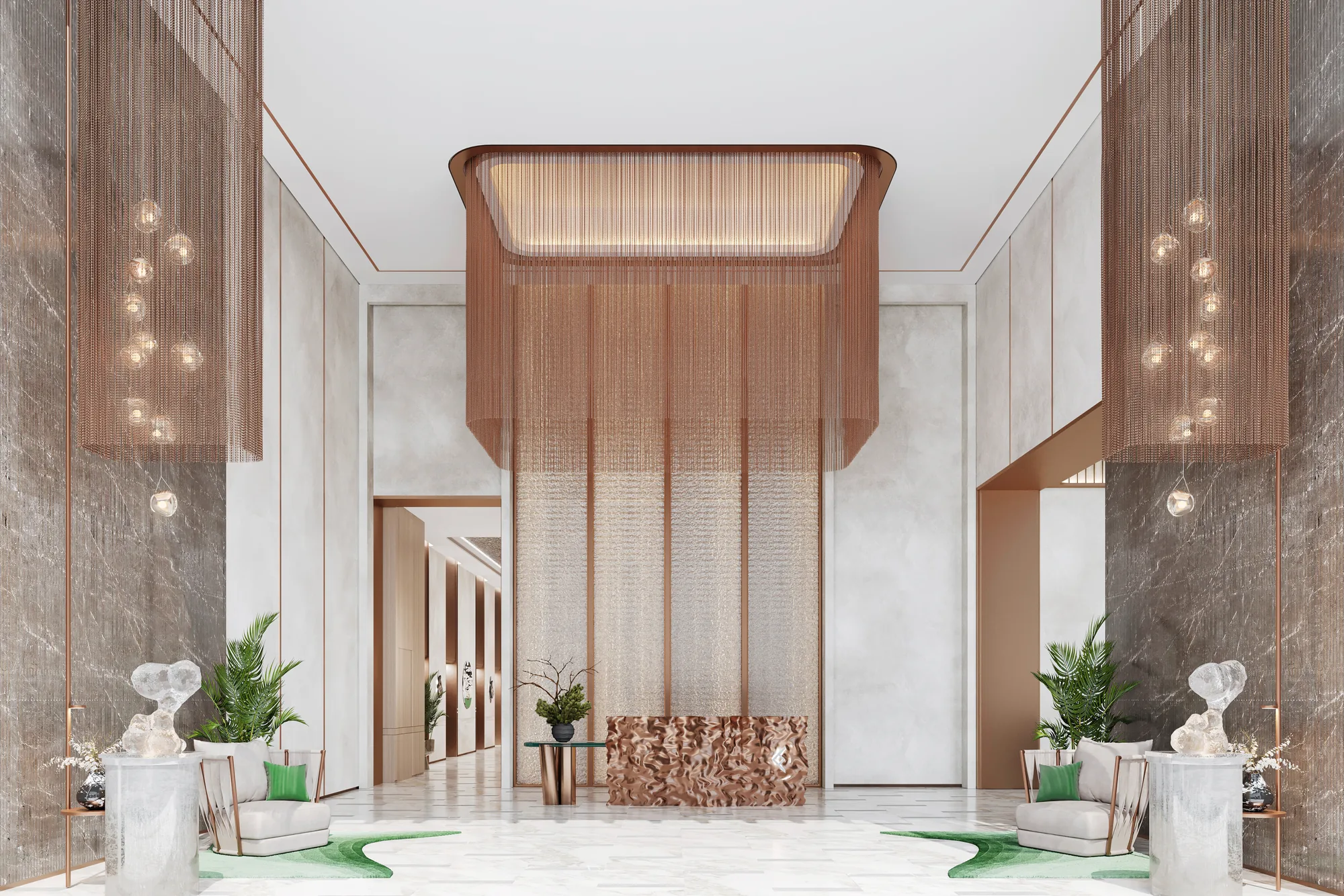 Mercer House, lobby and reception