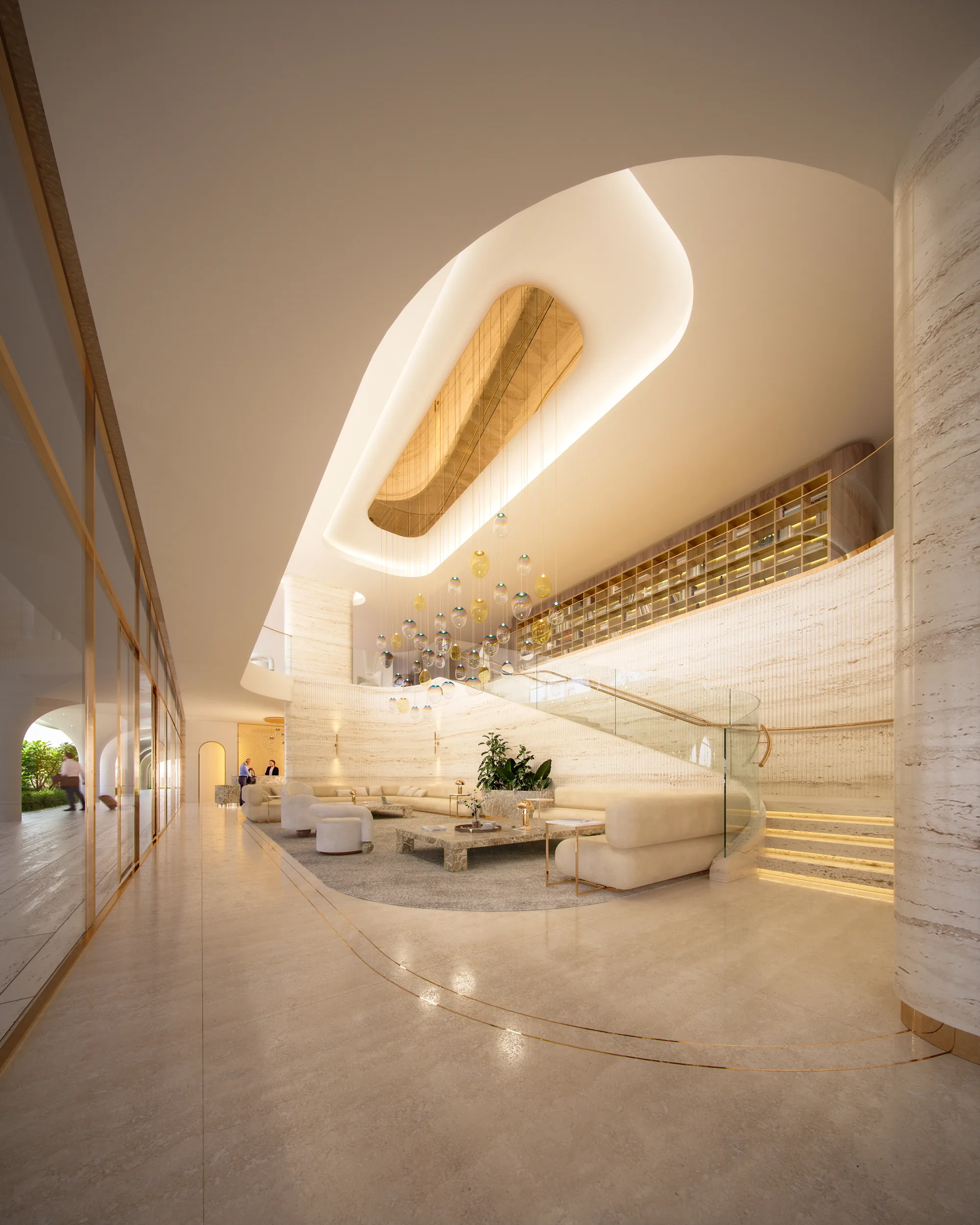 Ocean House, arrival and lobby