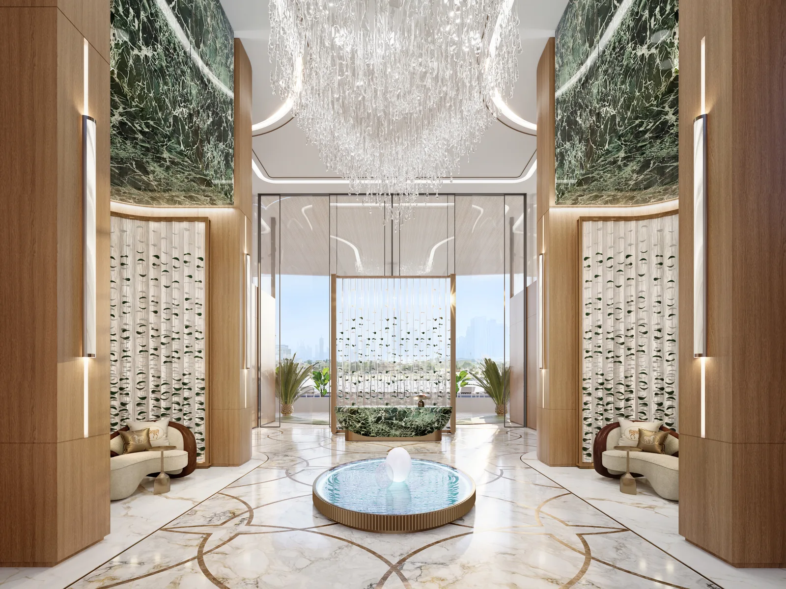 One Canal, double-height arrival lobby