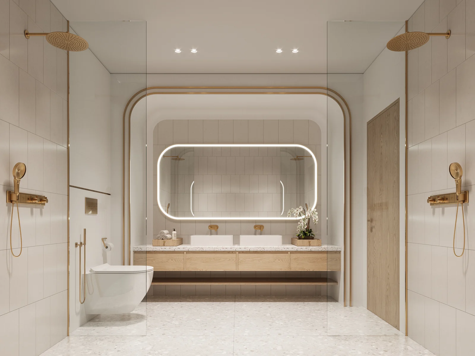 Sensia, Ensuite-Bad