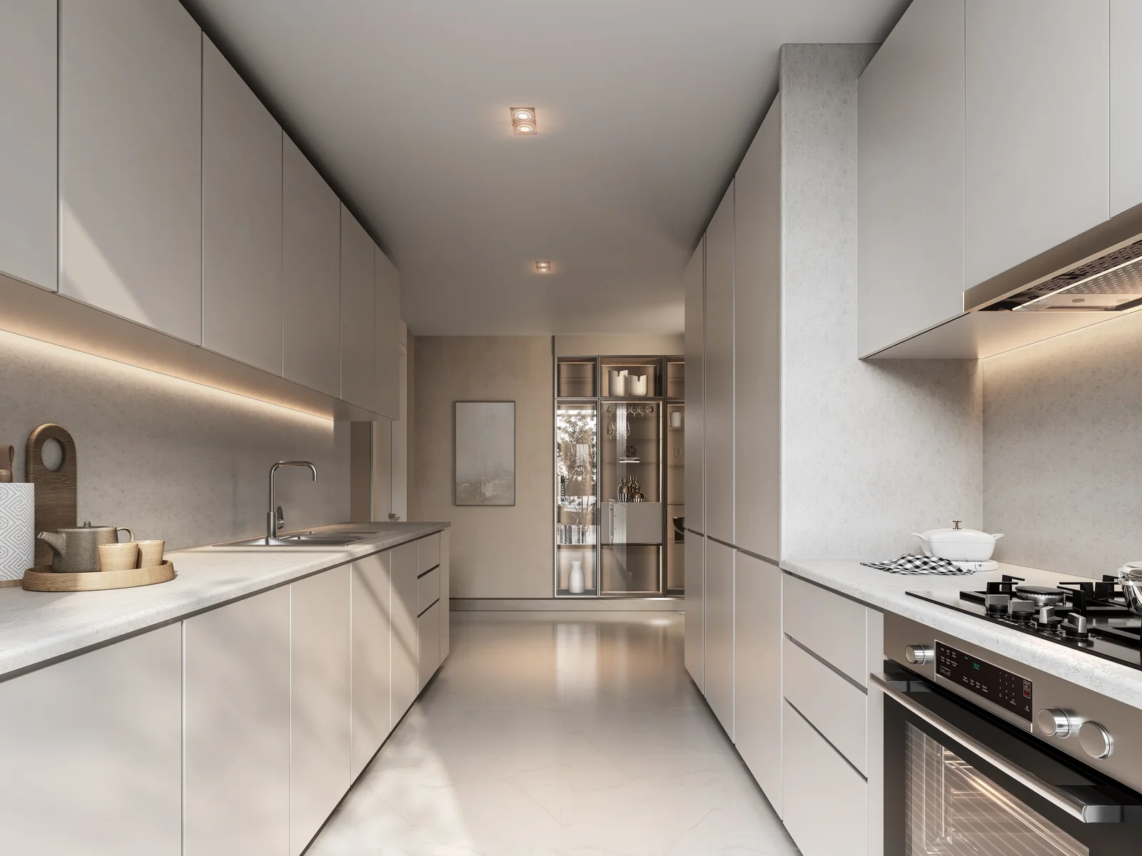 Sobha Elwood, kitchen of the villa