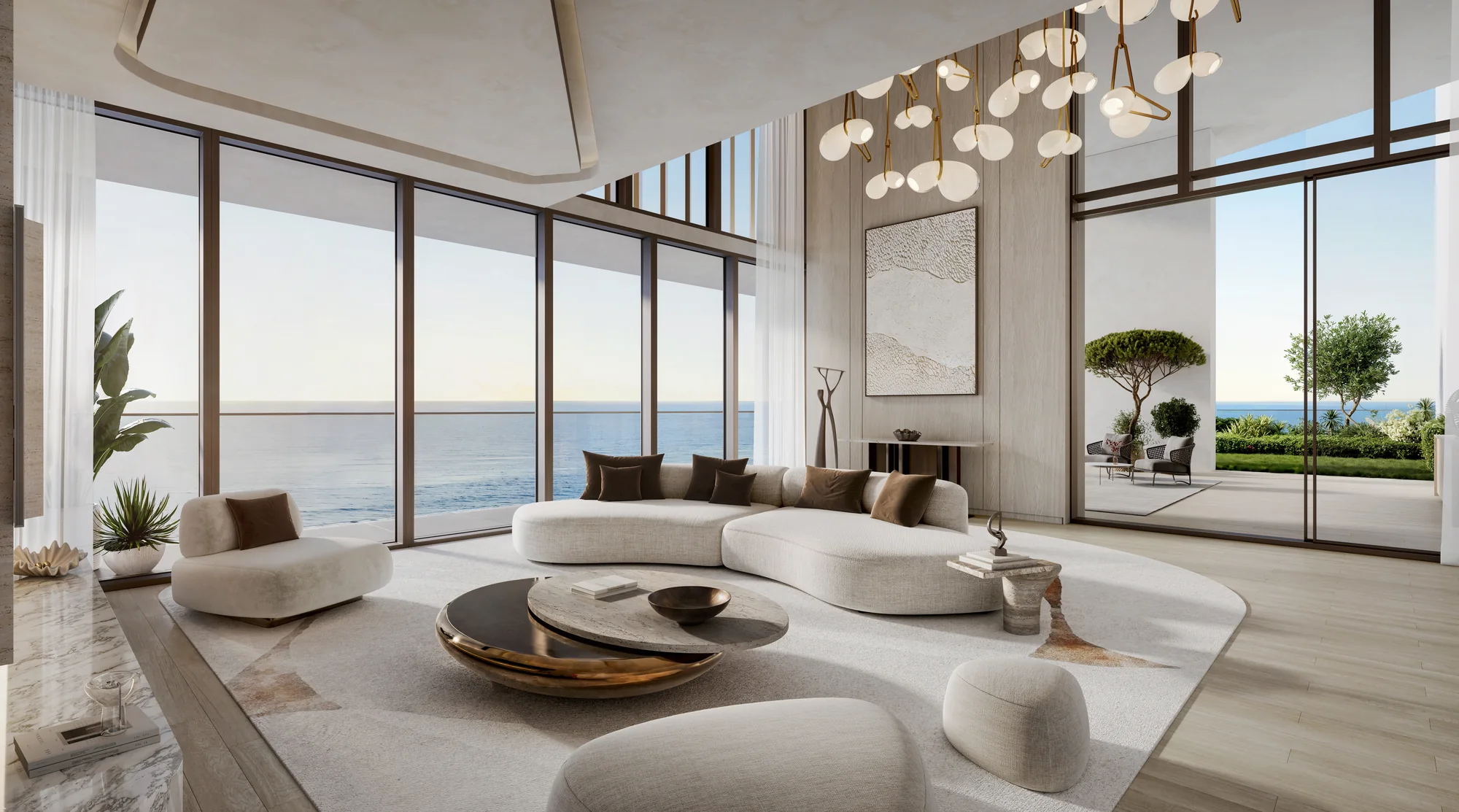 Soulever, Penthouse-Wohnbereich