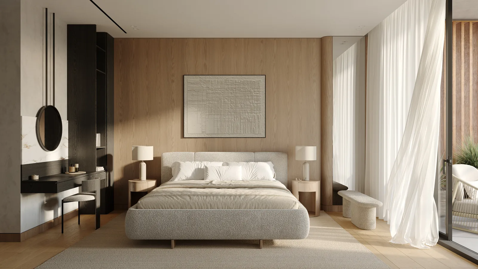 The Cape, bedroom