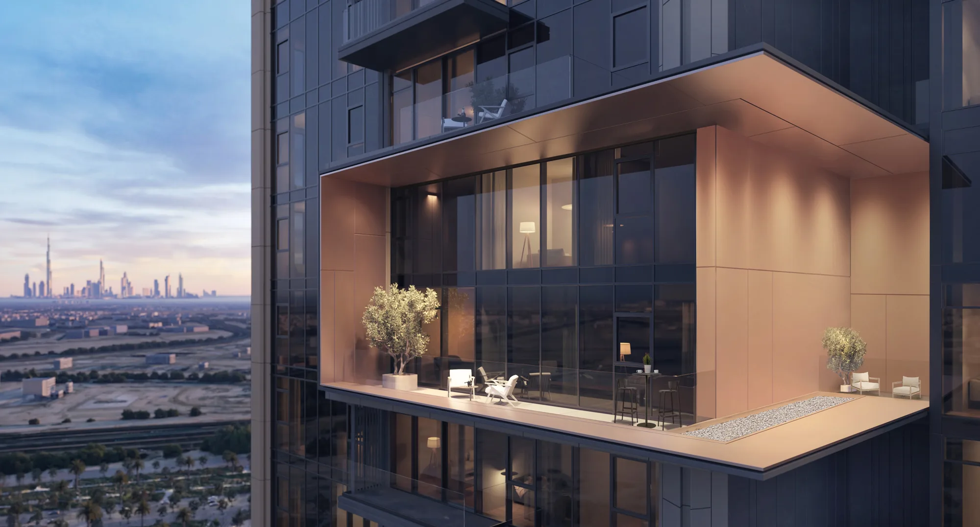 The Highgrove, duplex apartment