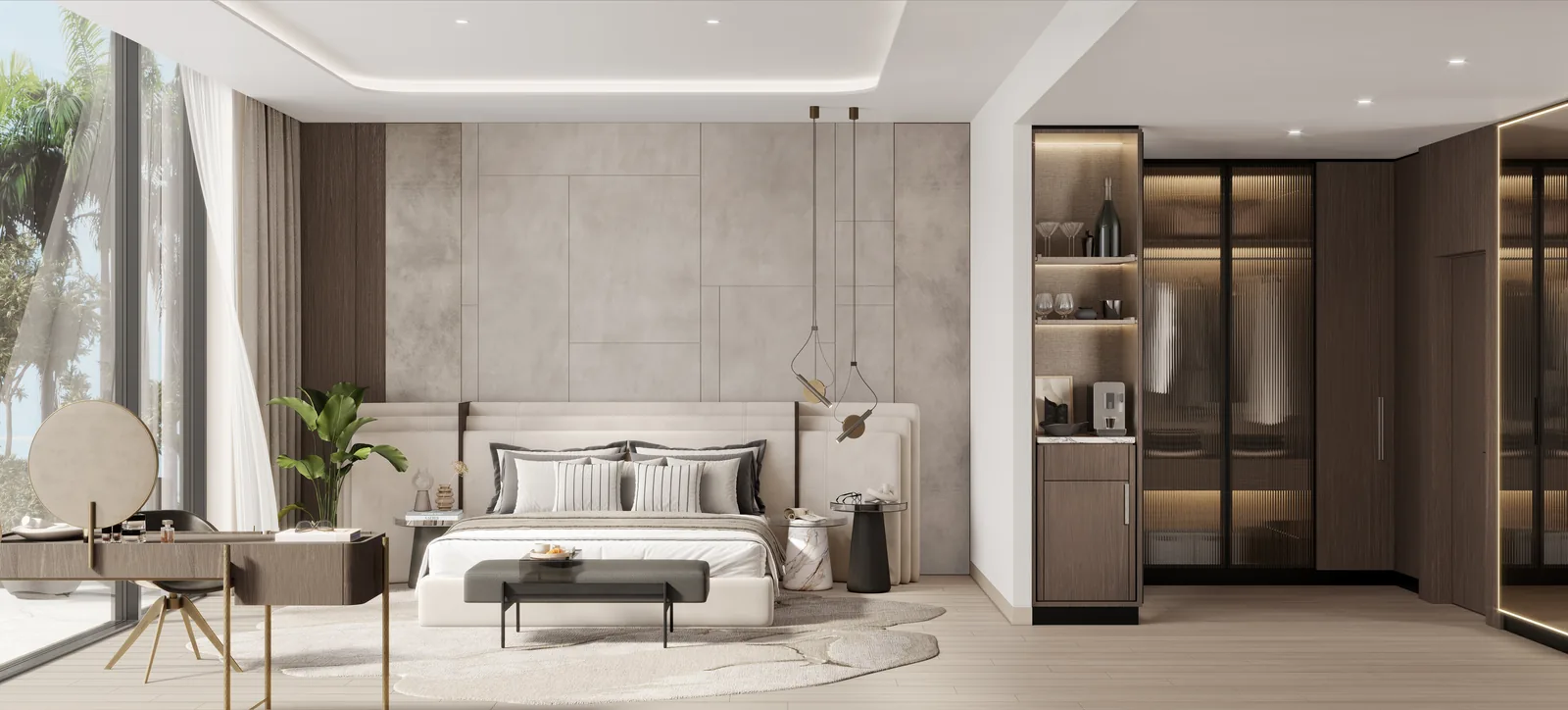 The Watercrest, Master-Schlafzimmer