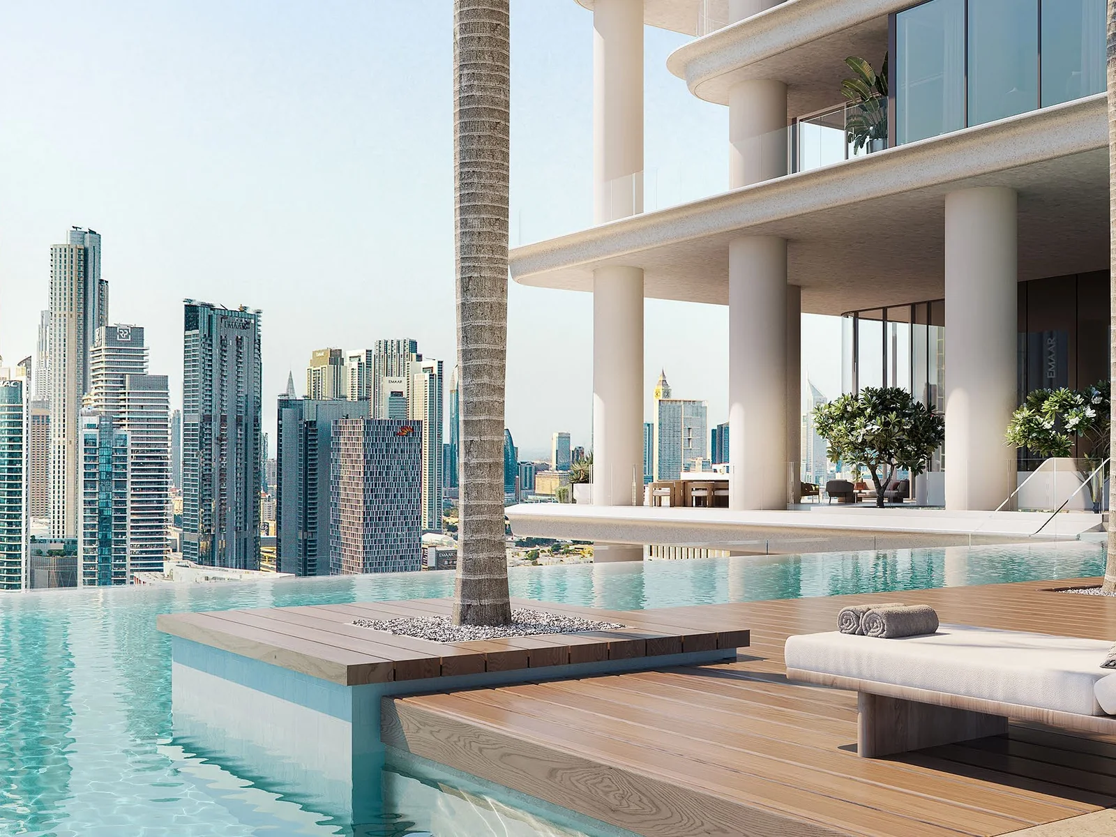 VELA Viento, Infinity-Pool auf dem Sky Deck in 100 Metern H&ouml;he