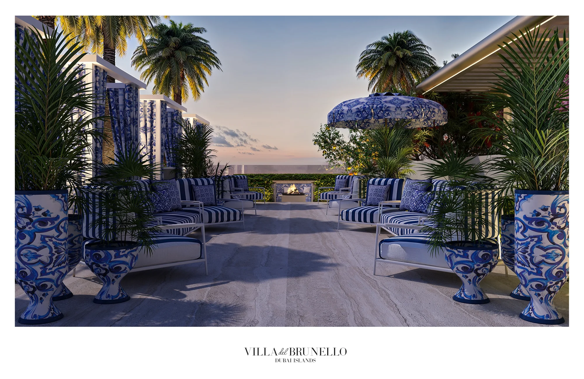 Villa Del Brunello, Rooftop-Terrasse