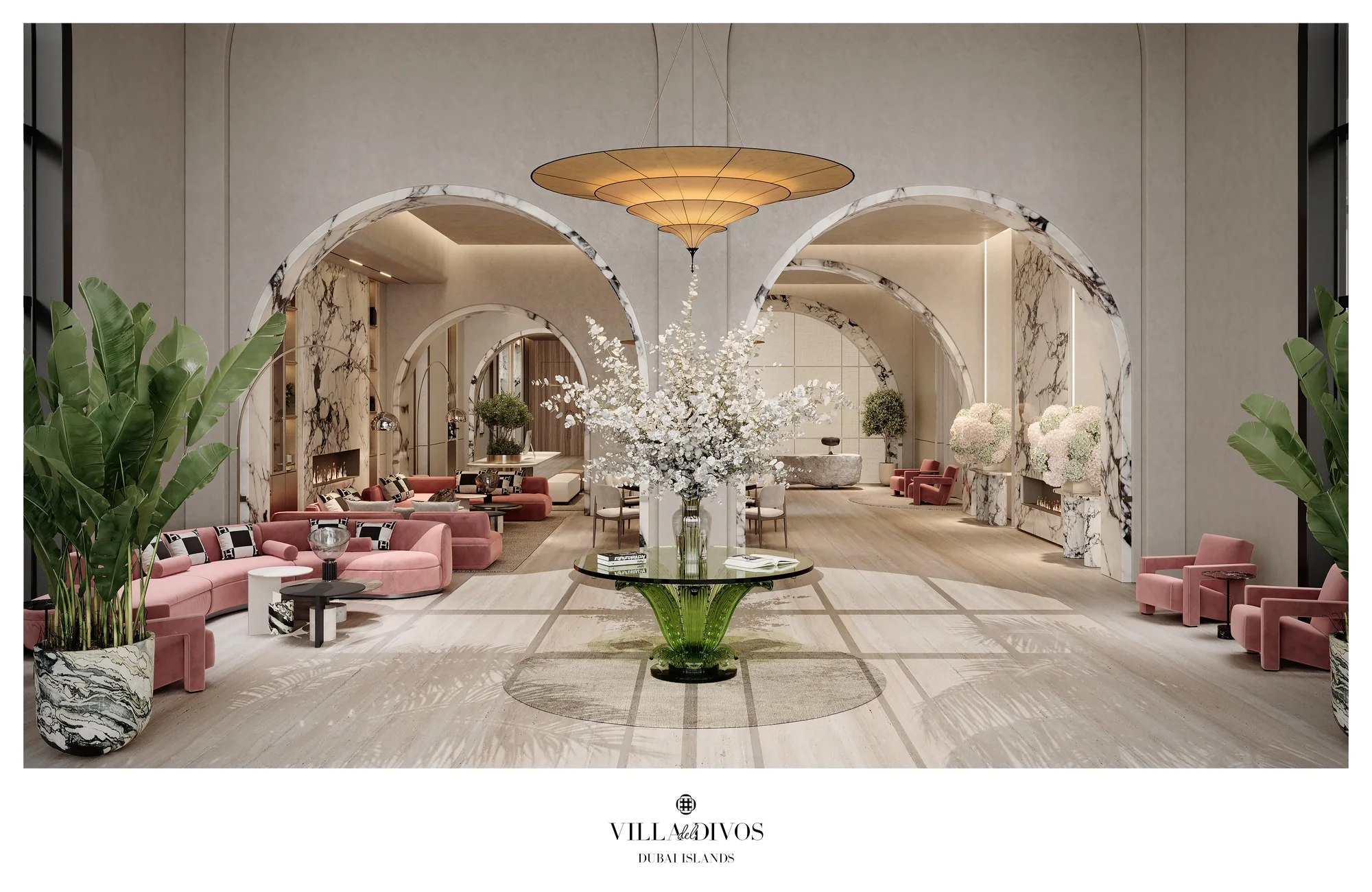Villa Del Divos, Grand Lobby