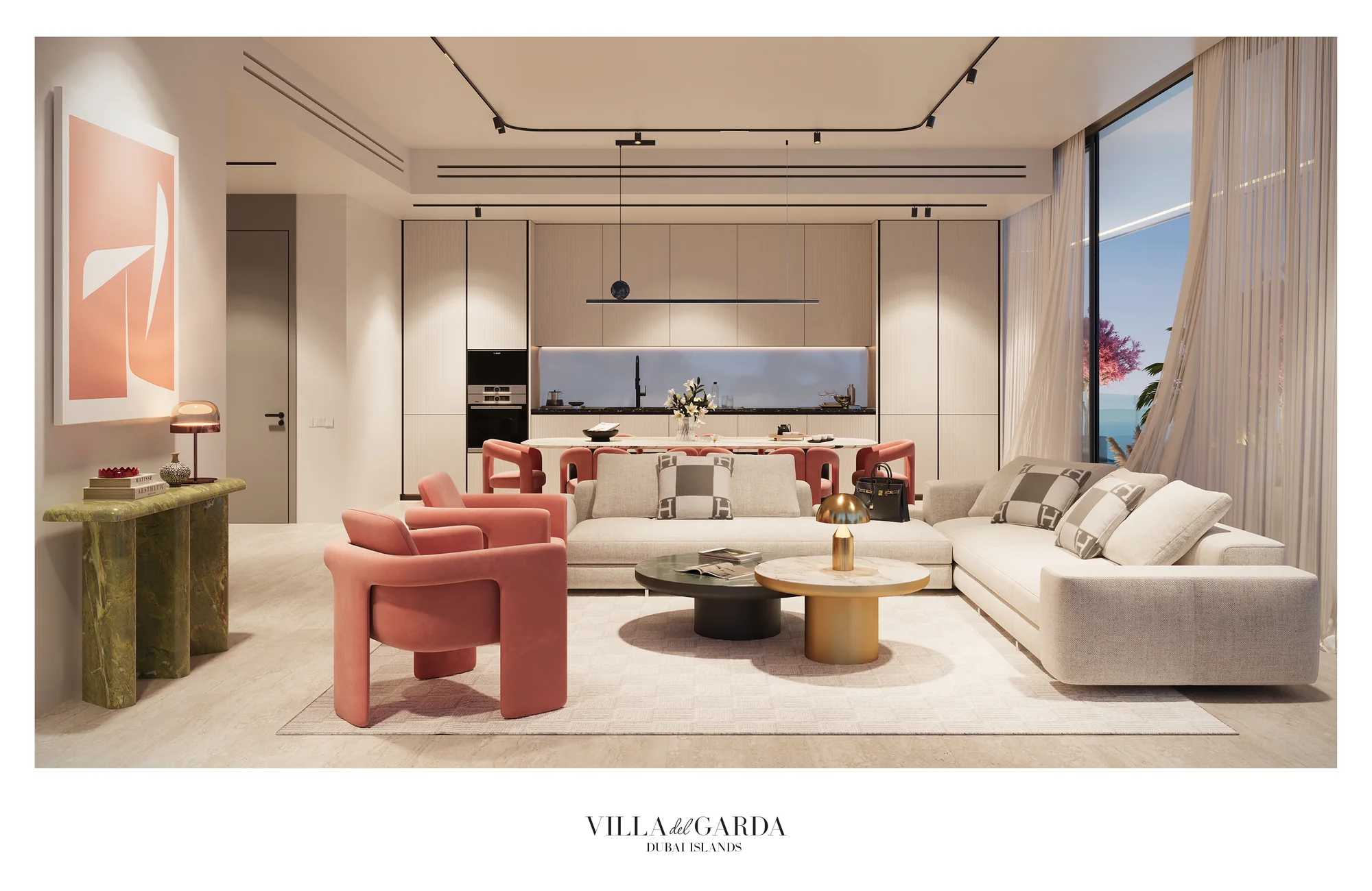Villa del Garda, Wohnbereich